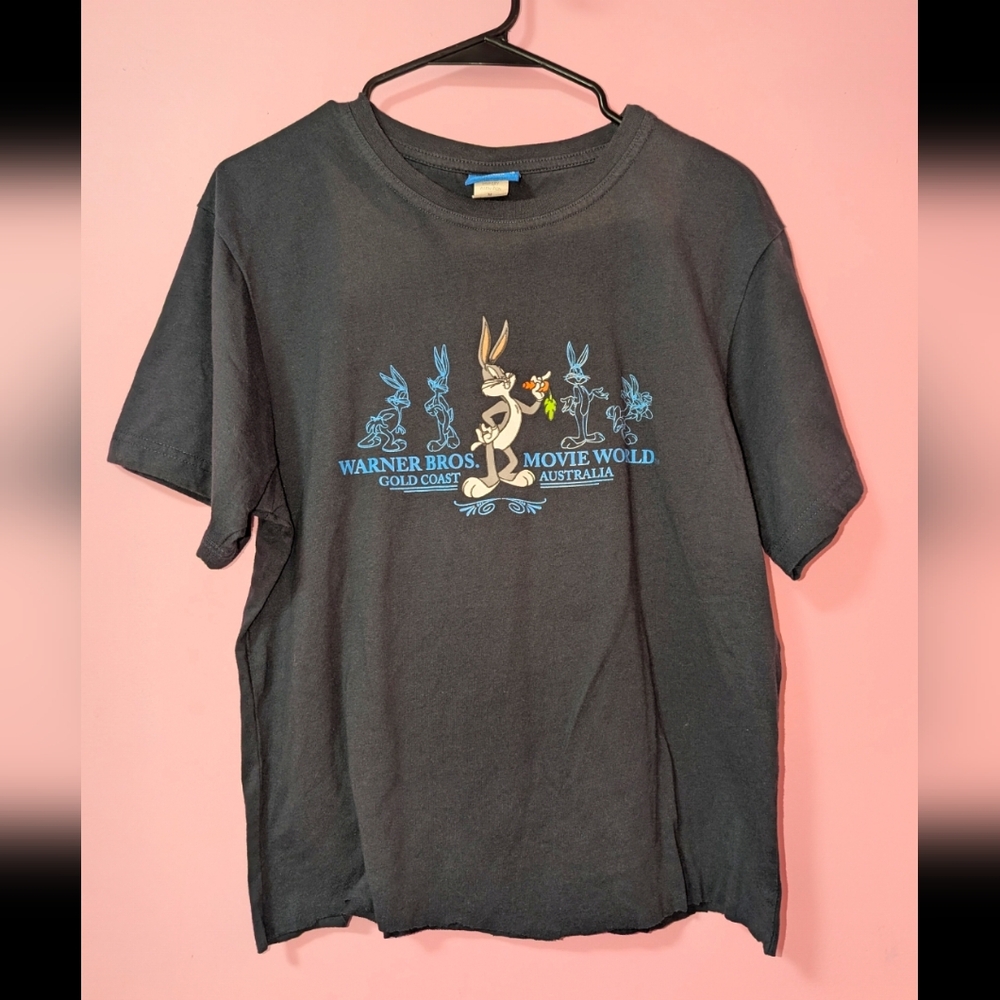 Vintage 90s Bugs Bunny Australia Movie World Theme Park Shirt
